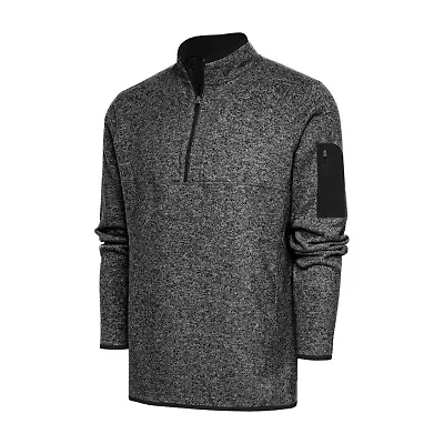 Antigua Fortune 1/4 Zip Mens Lightweight Track Jacket
