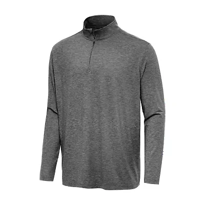 Antigua Hunk 1/4 Zip Mens Lightweight Track Jacket