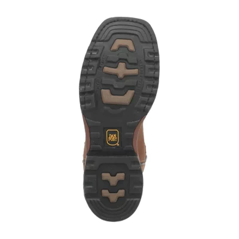 Dan Post Mens Blayde Waterproof Slip Resistant Block Heel Work Boots