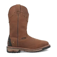 Dan Post Mens Blayde Waterproof Slip Resistant Block Heel Work Boots
