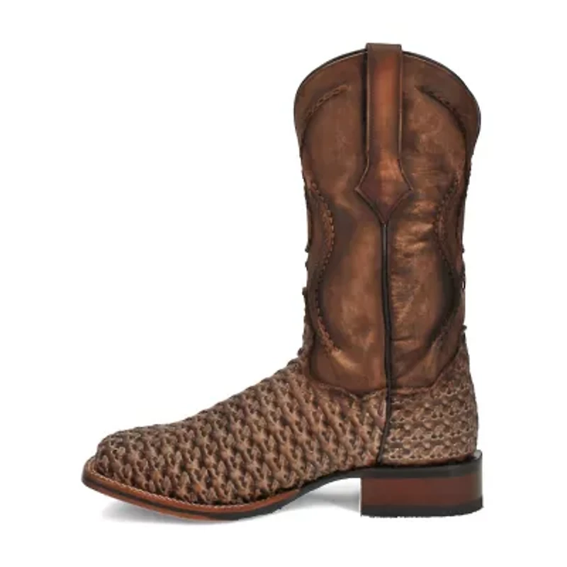 Dan Post Mens Stanley Block Heel Cowboy Boots