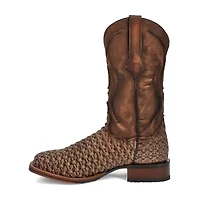 Dan Post Mens Stanley Block Heel Cowboy Boots