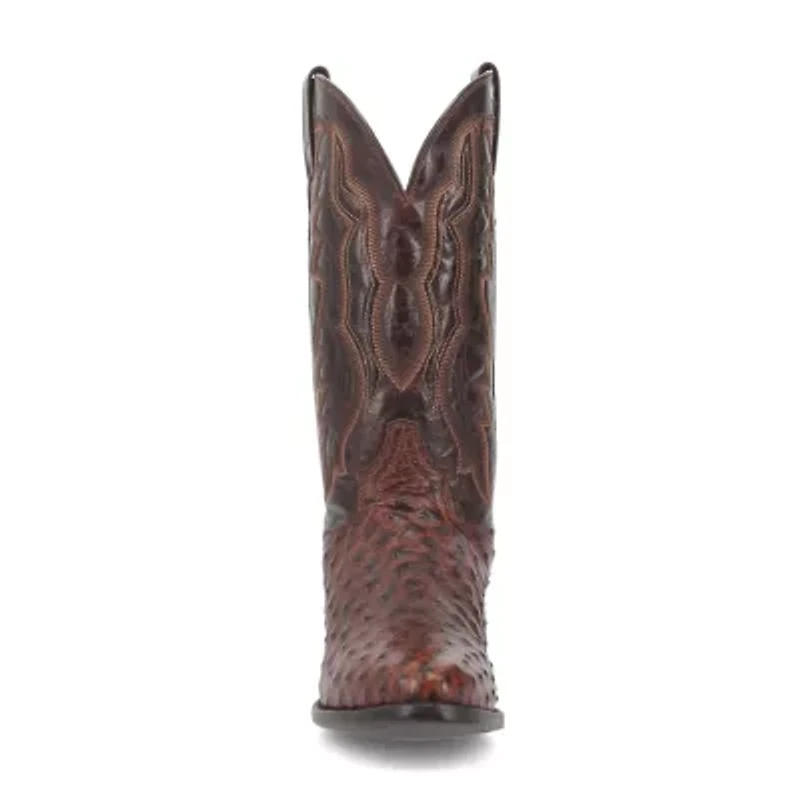 Dan Post Mens Pershing Block Heel Cowboy Boots