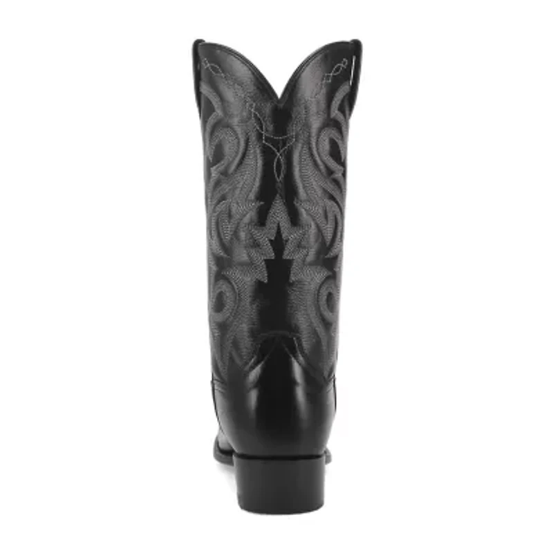 Dan Post Mens Milwaukee Block Heel Cowboy Boots