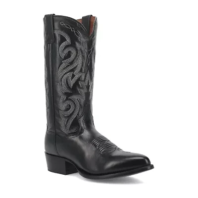 Dan Post Mens Milwaukee Block Heel Cowboy Boots