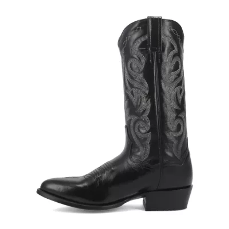Dan Post Mens Milwaukee Block Heel Cowboy Boots