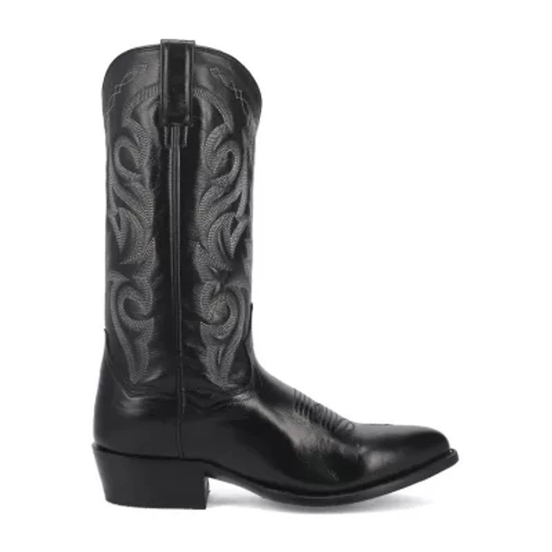 Dan Post Mens Milwaukee Block Heel Cowboy Boots