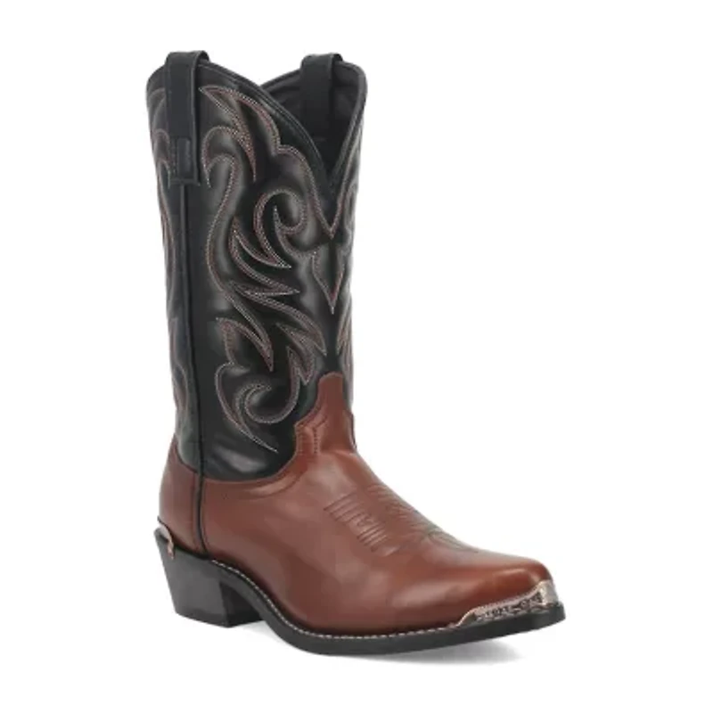 Laredo Mens Nashville Block Heel Cowboy Boots