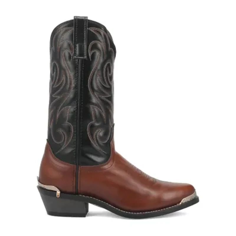 Laredo Mens Nashville Block Heel Cowboy Boots