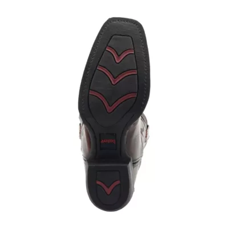 Laredo Mens Lawton Flat Heel Cowboy Boots