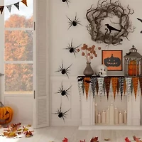 Northlight Black Jack O Lantern Silhouette Wall Sign