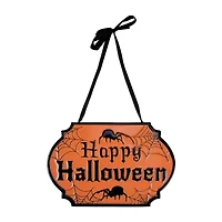 Northlight 10in Cauldron Pot Happy Halloween Wall Sign
