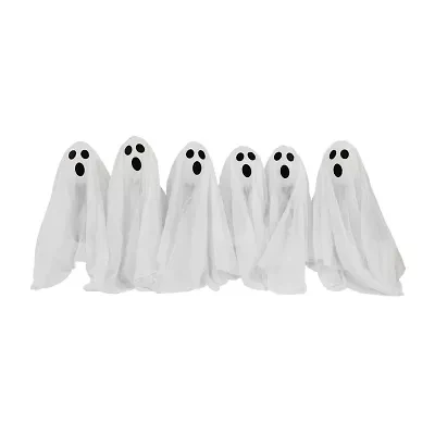 Northlight 30in Led White Ghost 6-pc. Pathway Light