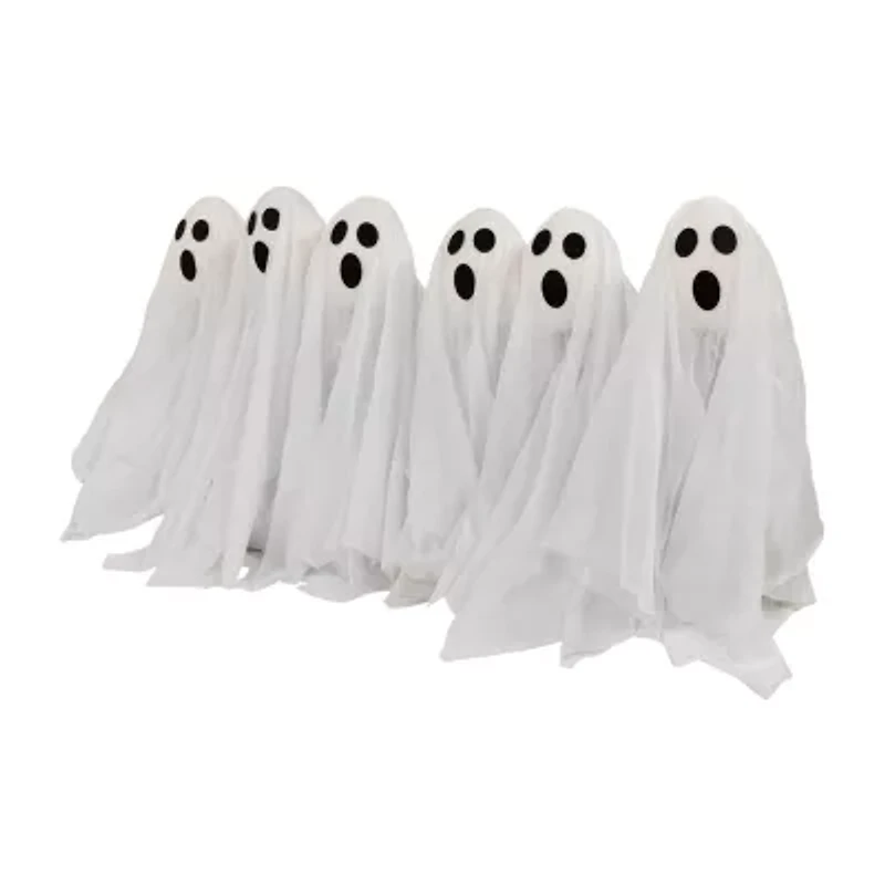Northlight 30in Led White Ghost 6-pc. Pathway Light