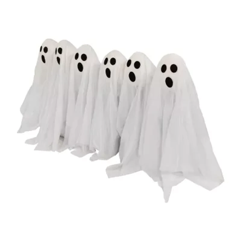 Northlight 30in Led White Ghost 6-pc. Pathway Light