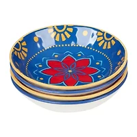 Certified International Spice Love 4-pc. Earthenware Soup Bowl