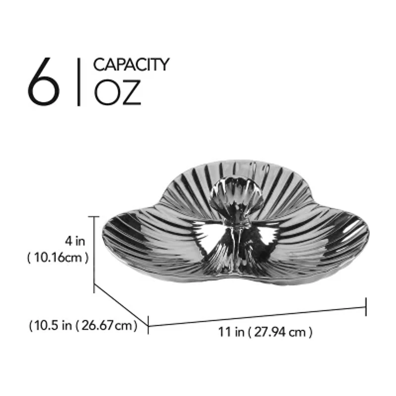 Certified International Silver Coast Serving Platter