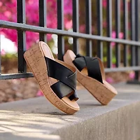 BOC by Born Womens Sunny Wedge Sandals