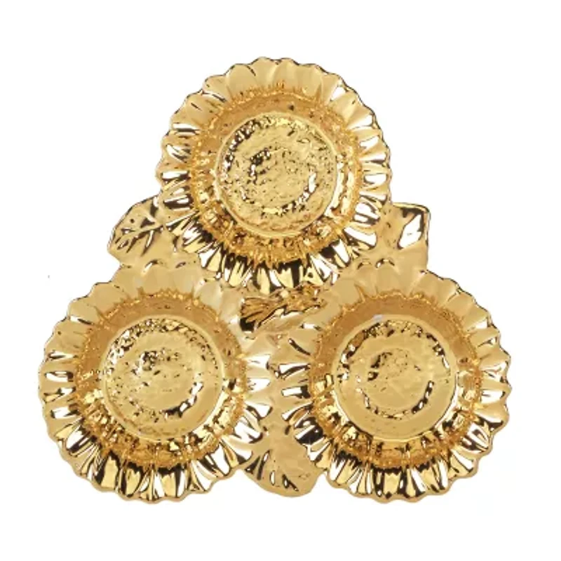 Certified International Gold Coast Serving Platter