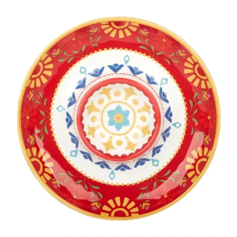 Certified International Spice Love Earthenware Chip & Dip Set