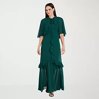R & M Richards Womens Sleeveless Evening Gown