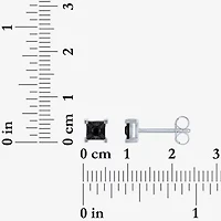 1/10 CT. T.W. Natural White Diamond Sterling Silver 5.2mm Round Stud Earrings