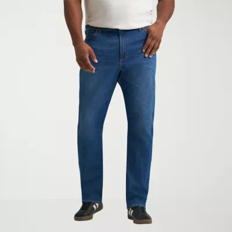 Lee Big and Tall Mens Stretch Fabric Athletic Fit Jean