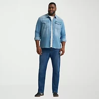 Lee Big and Tall Mens Stretch Fabric Athletic Fit Jean