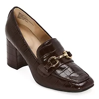 Liz Claiborne Mallard Womens Square Closed Toe Loafers