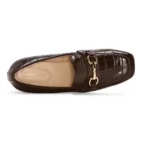 Liz Claiborne Mallard Womens Square Closed Toe Loafers
