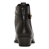 Liz Claiborne Womens Roff Flat Heel Chelsea Boots