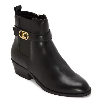 Liz Claiborne Womens Roff Flat Heel Chelsea Boots