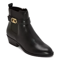 Liz Claiborne Womens Roff Flat Heel Chelsea Boots