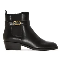 Liz Claiborne Womens Roff Flat Heel Chelsea Boots