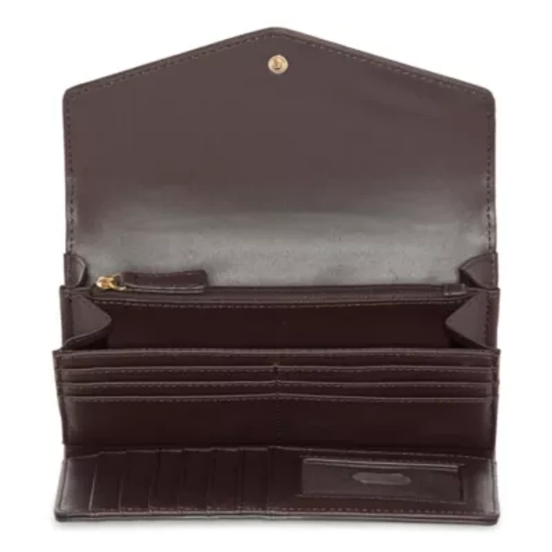 Liz Claiborne Envelope Clutch Womens Envelope Wallet