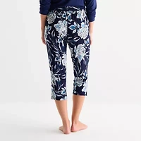 Liz Claiborne Cool and Calm Womens Pajama Capri Pant