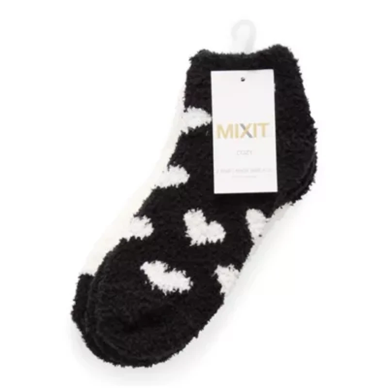 Mixit Cozy Womens 2 Pair Low Cut Socks
