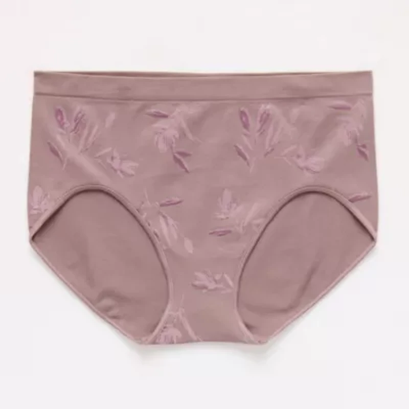 Ambrielle Womens Seamless Brief Panty