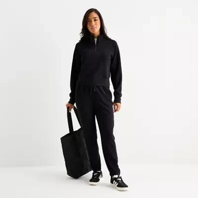 Xersion Womens Scuba Luxe Half Zip Pullover Tall