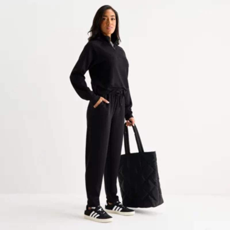 Xersion Womens Scuba Luxe Tapered Pant Tall