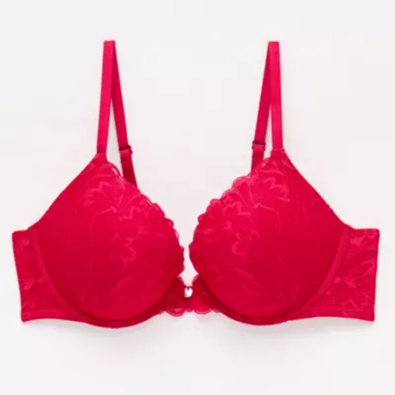 Ambrielle Tulip Lace Push Up Bra