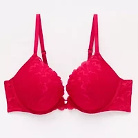 Ambrielle Tulip Lace Push Up Bra