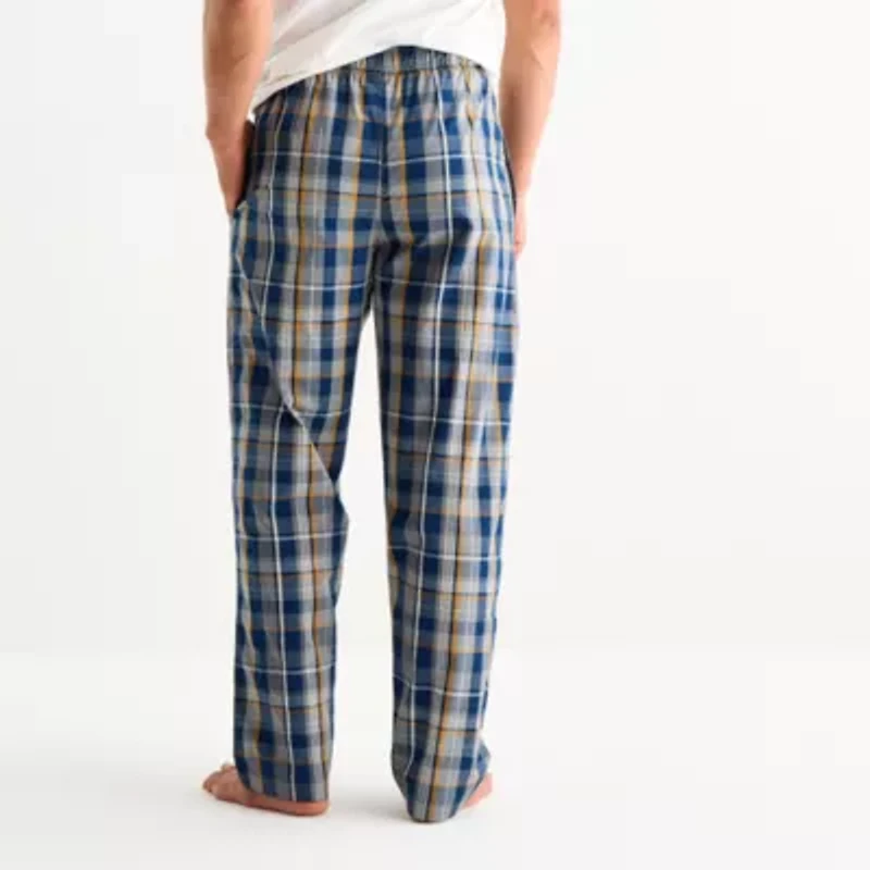 St. John's Bay Mens Poplin Pajama Pants