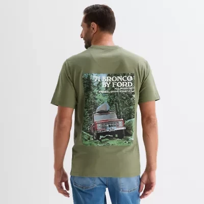 Buckhorn River Mens Crew Neck Short Sleeve Regular Fit Graphic T-Shirt