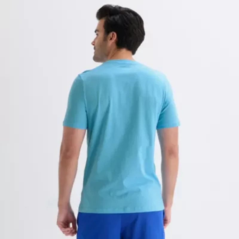 PUMA Mens Crew Neck Short Sleeve Regular Fit Graphic T-Shirt
