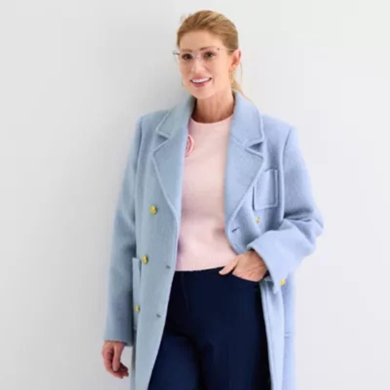 Liz Claiborne Womens Heavyweight Coat