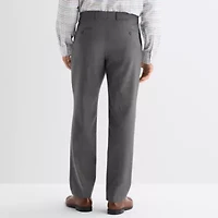Stafford Houndstooth Mens Classic Fit Flat Front Suit Pant