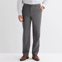 Stafford Houndstooth Mens Classic Fit Flat Front Suit Pant