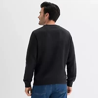 U.S. Polo Assn. Crew Fleece Mens Neck Long Sleeve Embroidered Sweatshirt