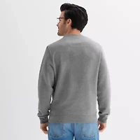 U.S. Polo Assn. Crew Fleece Mens Neck Long Sleeve Embroidered Sweatshirt